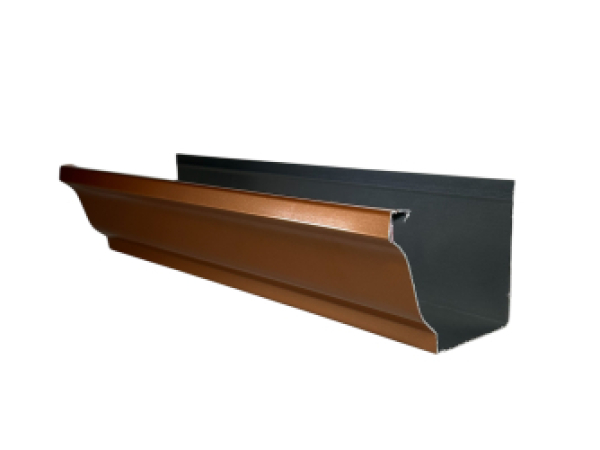 Copper Penny Aluminum Gutters