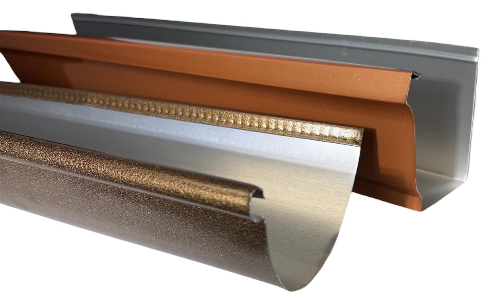 Faux Copper Gutters